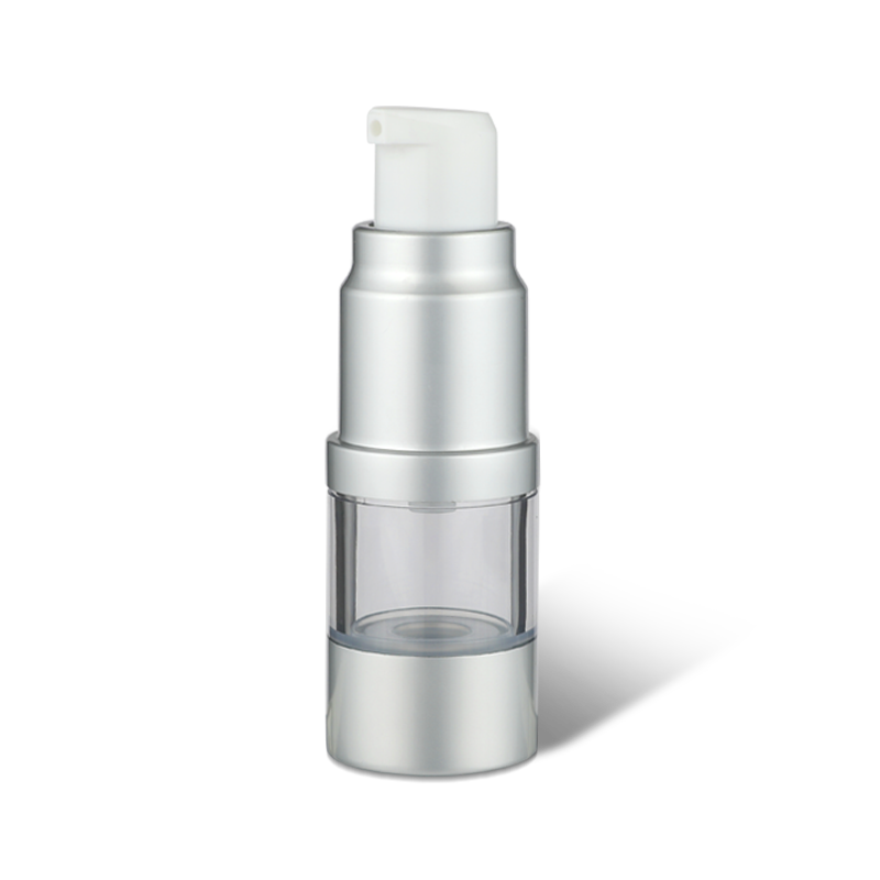 Emballage de soin de la peau en bouteille airless ronde en aluminium YH-L7B