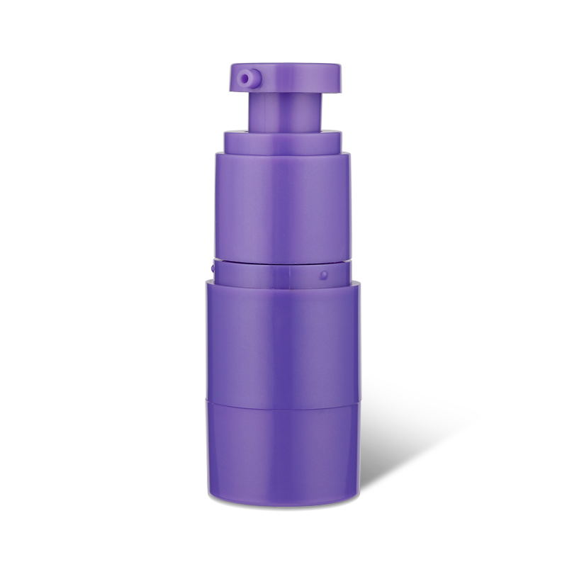 Cylindre tout en plastique bouteille airless emballage de soin de la peau YH-L15E-2